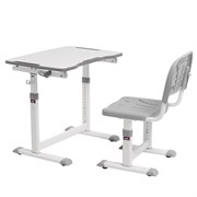 Комплект парта + стул трансформеры Olea GREY Cubby 222042